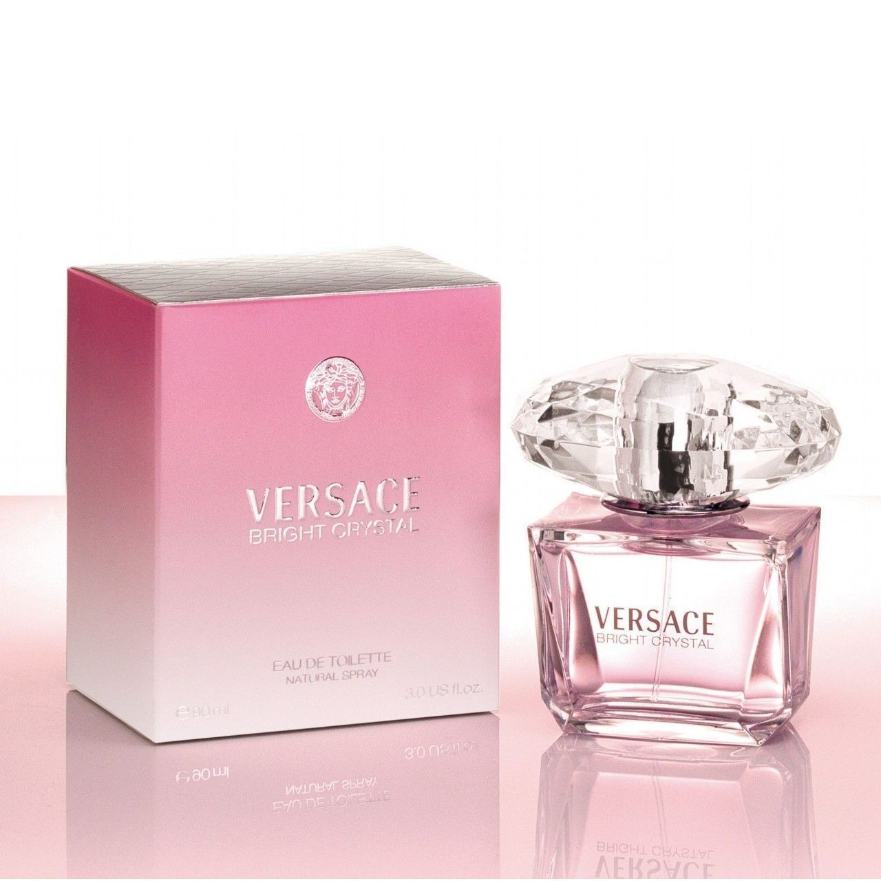 VERSACE BRIGHT CRYSTAL EDT SPRAY FOR WOMEN 3 OZ