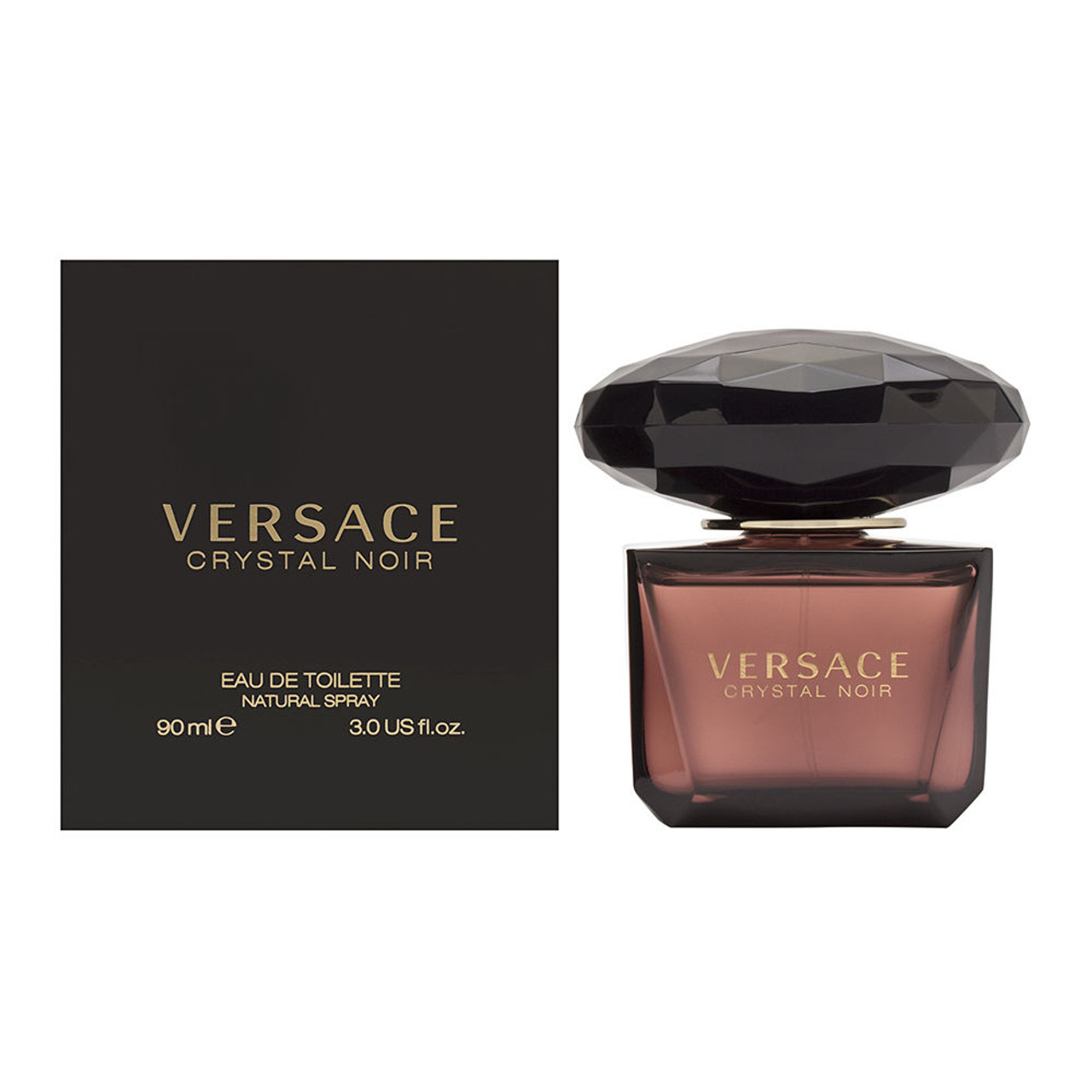 VERSACE CRYSTAL NOIR EDT SPRAY FOR WOMEN 3.0 OZ