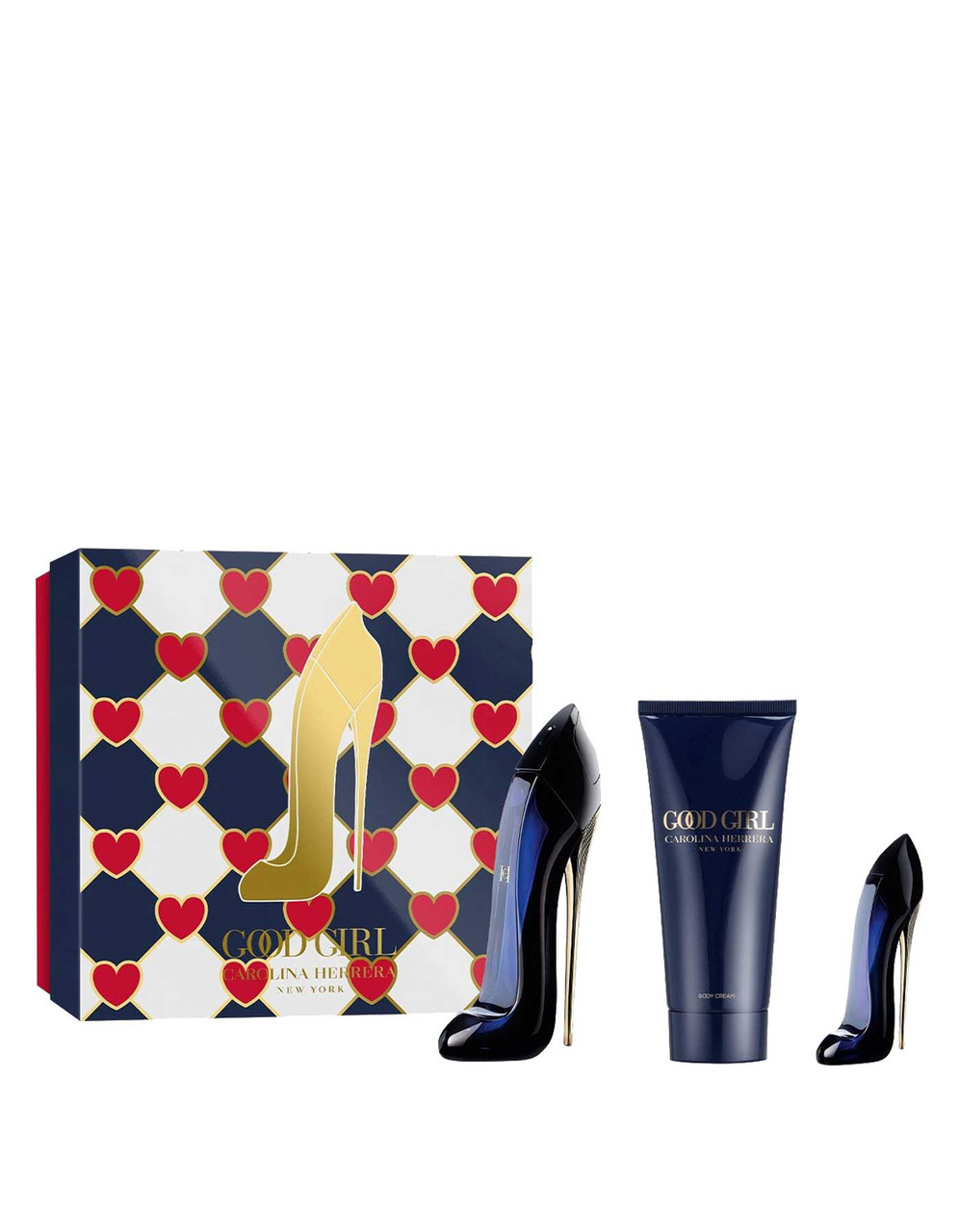 CAROLINA HERRERA GOOD GIRL 3PC GIFT SET – 2.7OZ EDP + 3.4OZ BODY LOTION + MINI