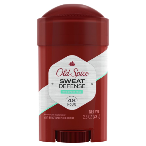 Sweat Defense Antiperspirant Deodorant for Men, Pure Sport Plus, 2.6 oz Twin Pac