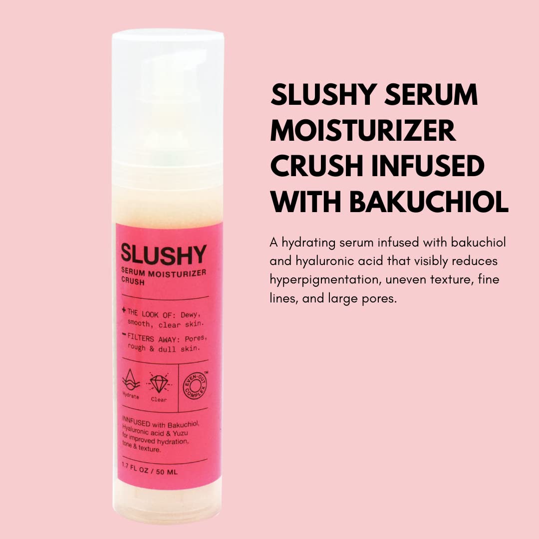 iNNBEAUTY PROJECT Slushy Serum Moisturizer Crush Infused with Bakuchiol 1.7 oz/ 50 mL